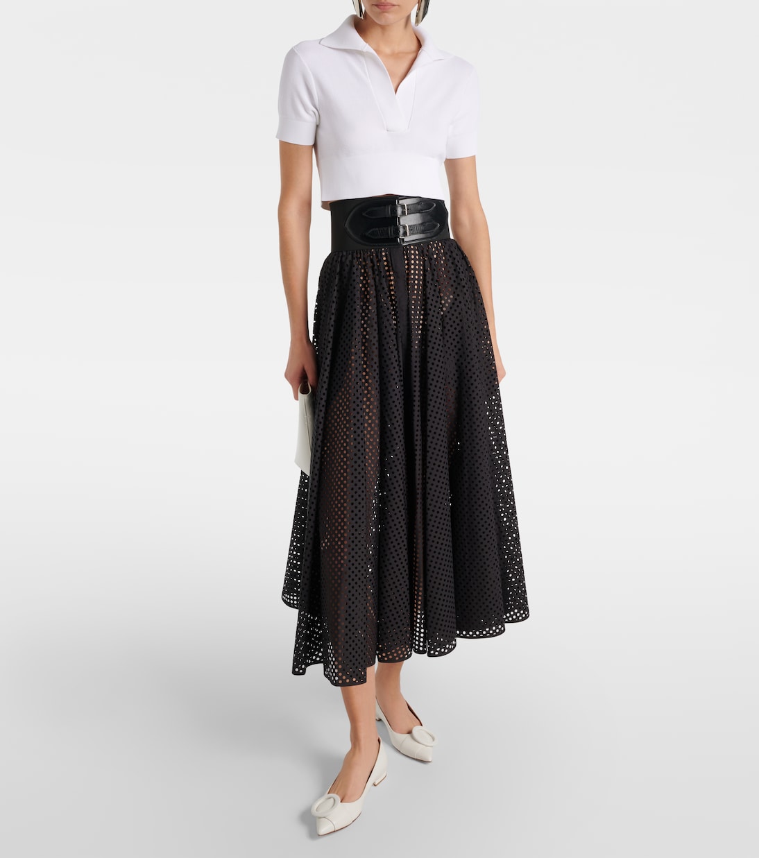 Venezia leather ballet flats | Gianvito Rossi