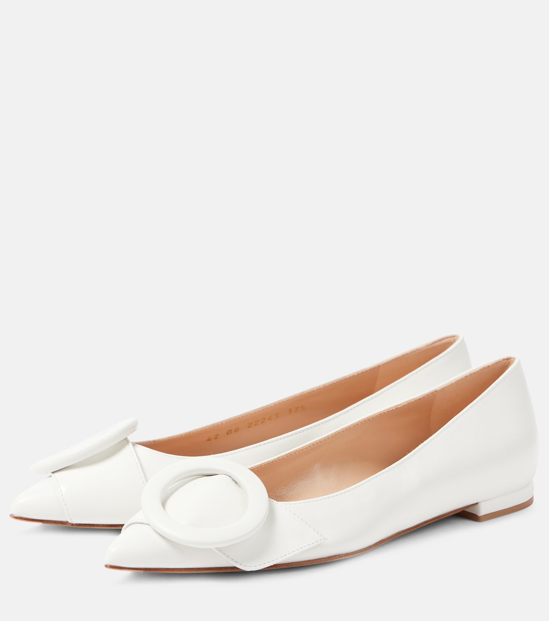 Venezia leather ballet flats | Gianvito Rossi