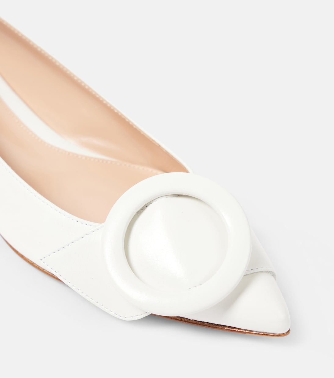 Venezia leather ballet flats | Gianvito Rossi