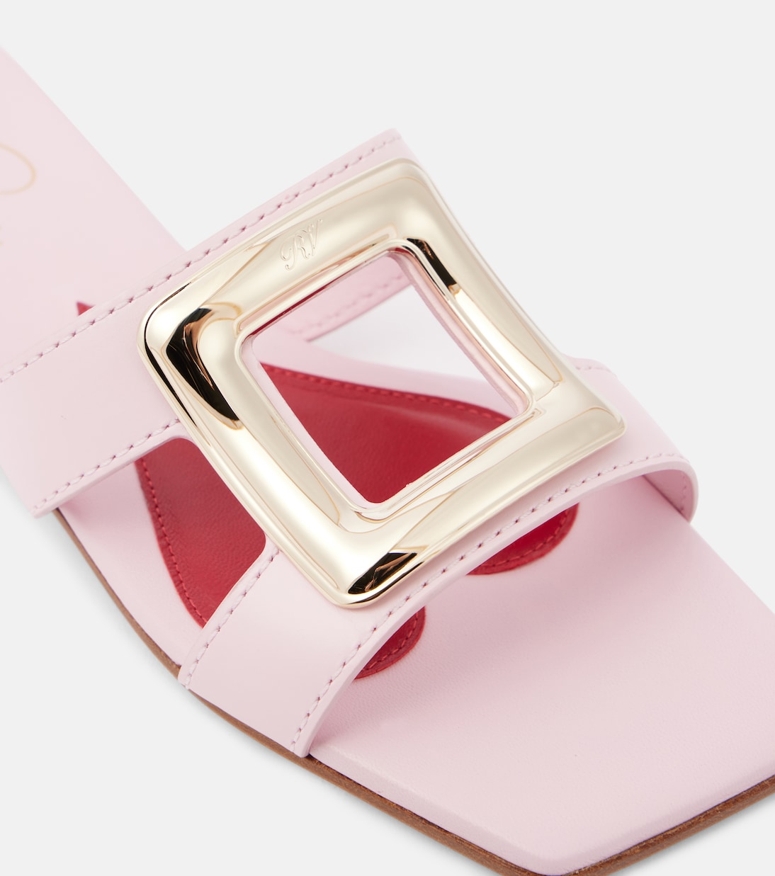 Pantoletten Viv‘ By The Sea aus Leder | Roger Vivier