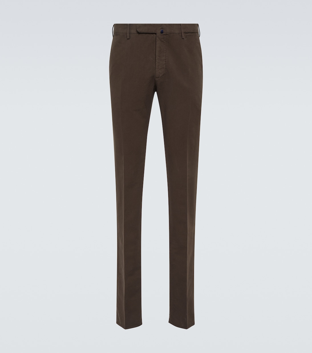 Cotton slim pants | Slowear