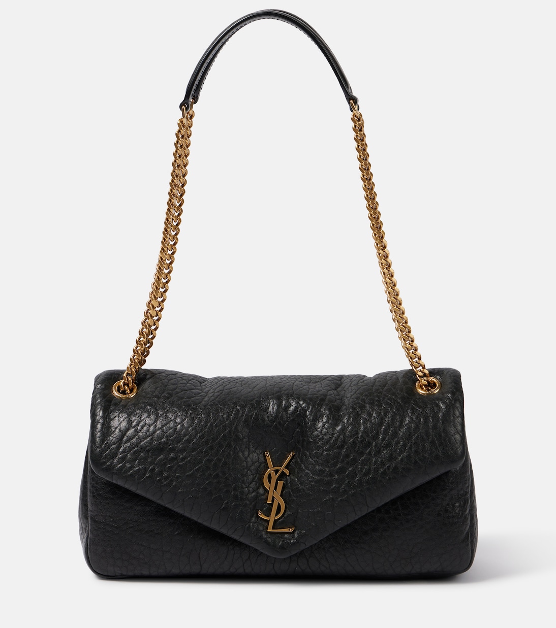 Calypso Medium leather shoulder bag | Saint Laurent