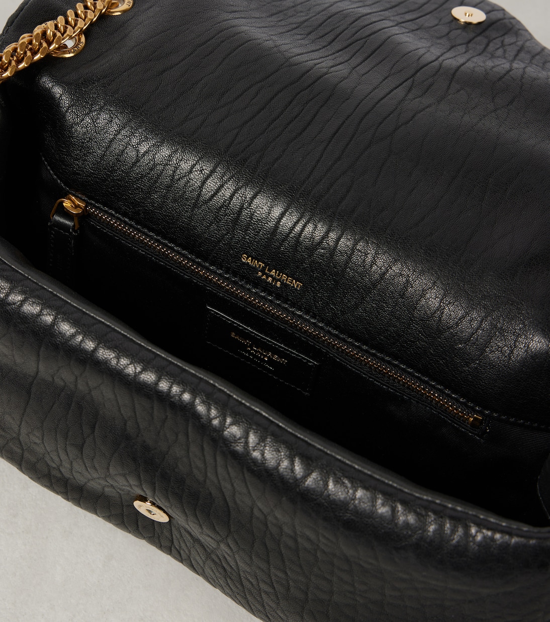 Calypso Medium leather shoulder bag | Saint Laurent