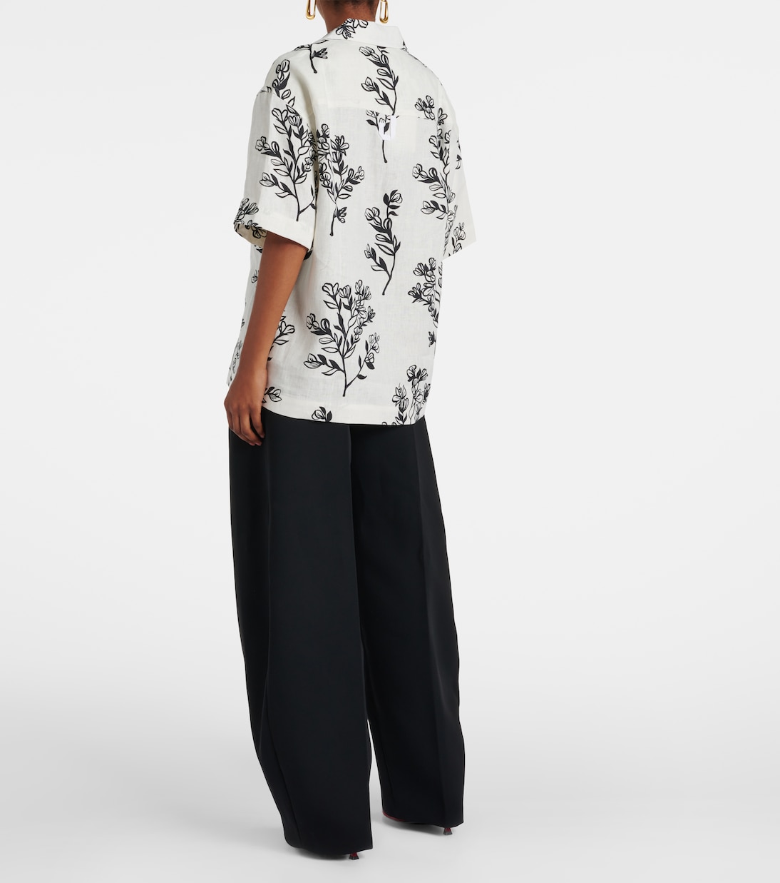 Bedrucktes Hemd Jean aus Leinen | Jacquemus