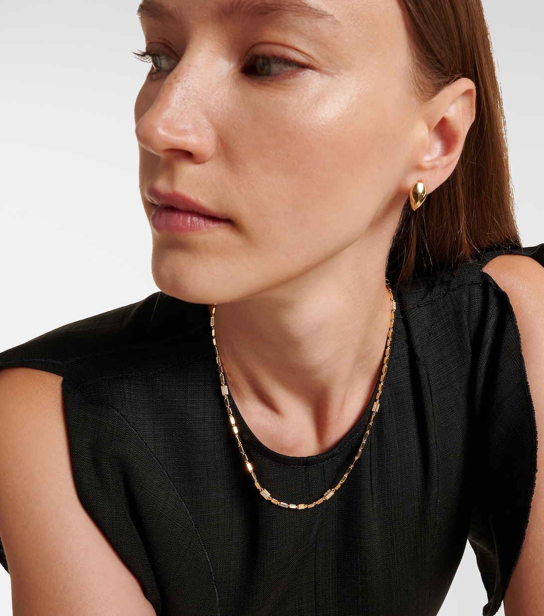 Collana in oro 18kt con diamanti | Suzanne Kalan