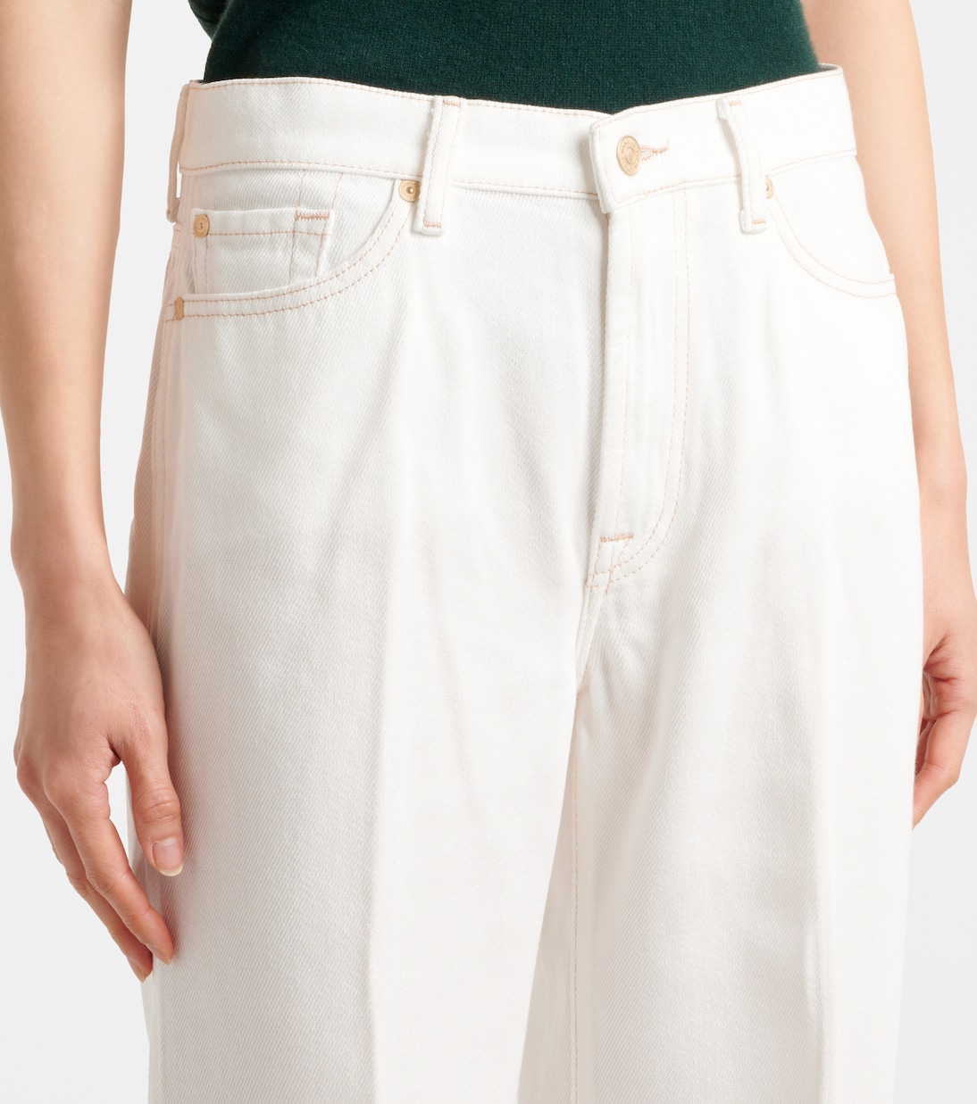 Mid-rise wide-leg jeans | 7 For All Mankind