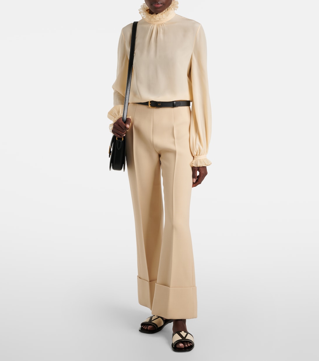 Viva Superstar leather slides | Valentino Garavani