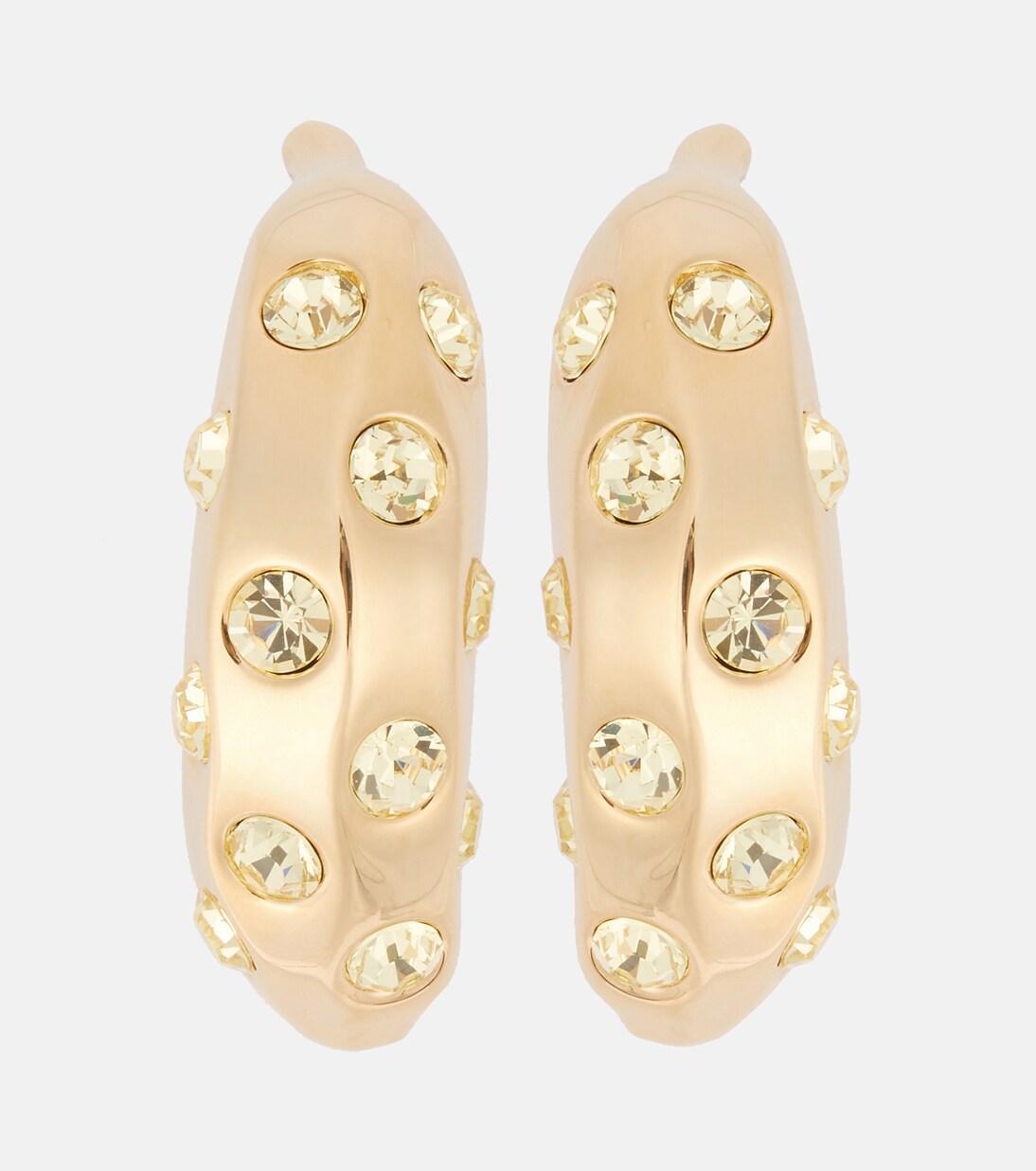 Pendientes Bananes con cristales | Jacquemus