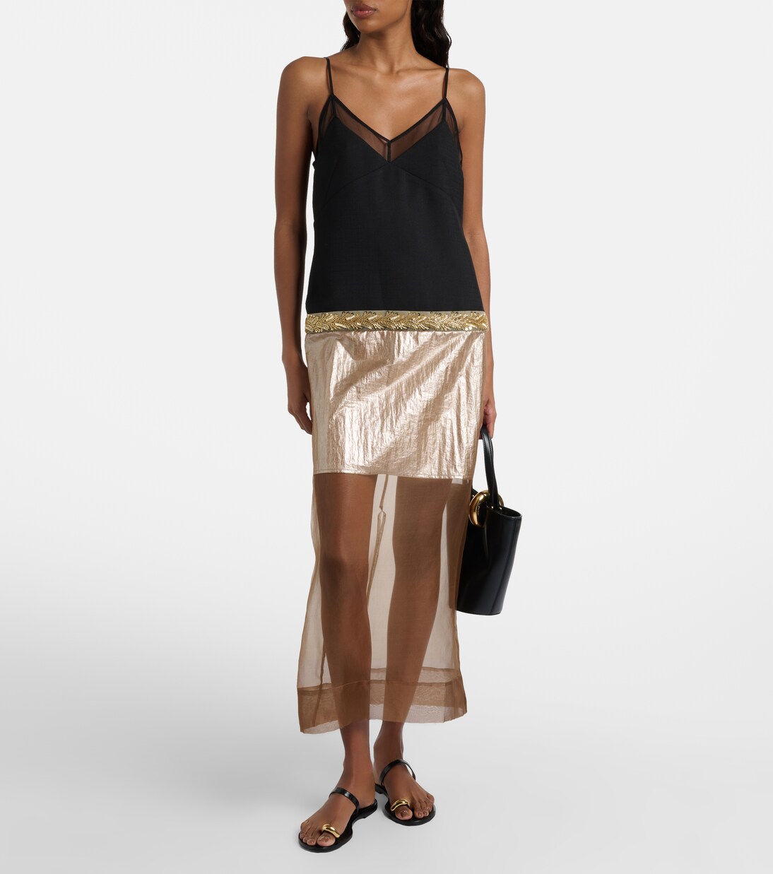 Verzierte Sandalen Kibera aus Leder | Amanu