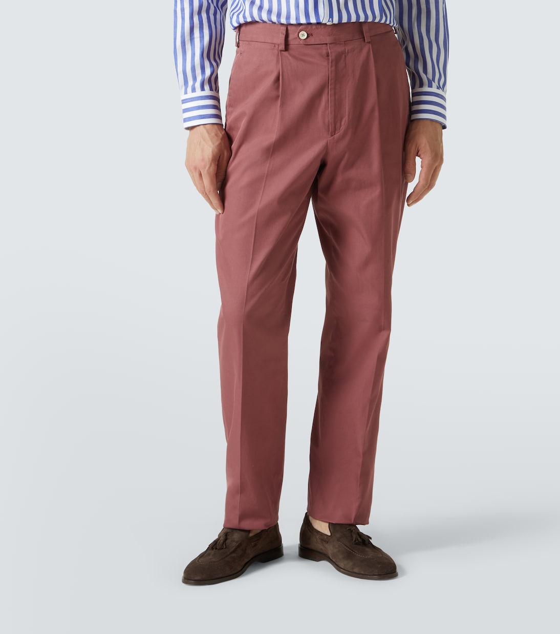 Cotton straight pants | Dunhill