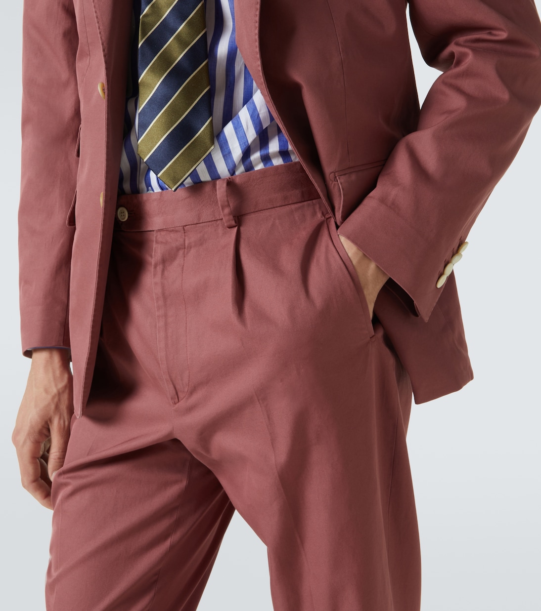 Cotton straight pants | Dunhill