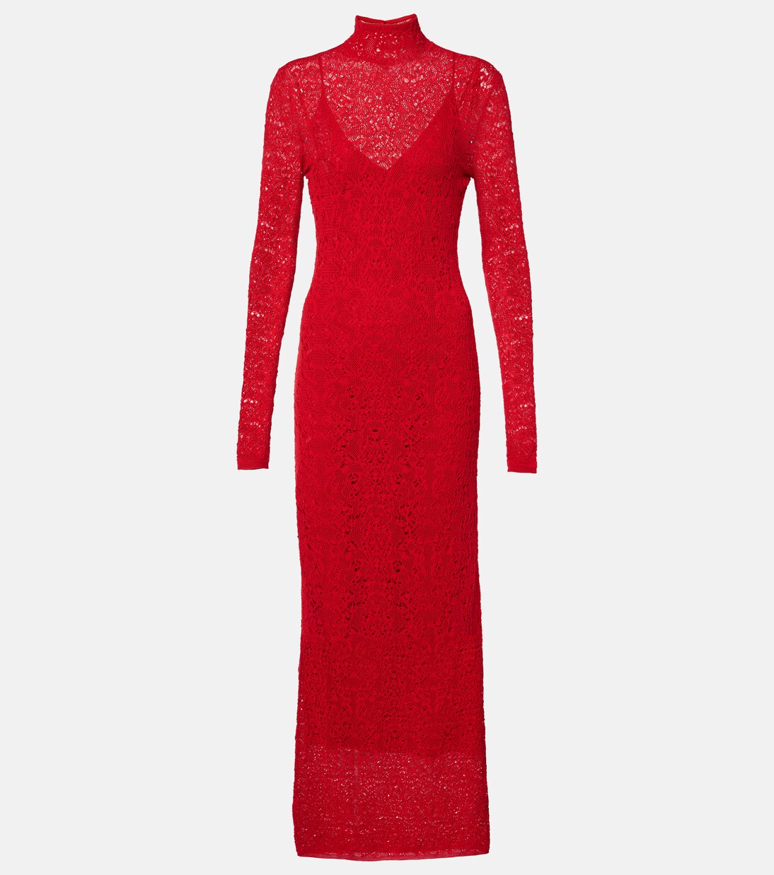 Lethe pointelle wool and silk maxi dress | Gabriela Hearst