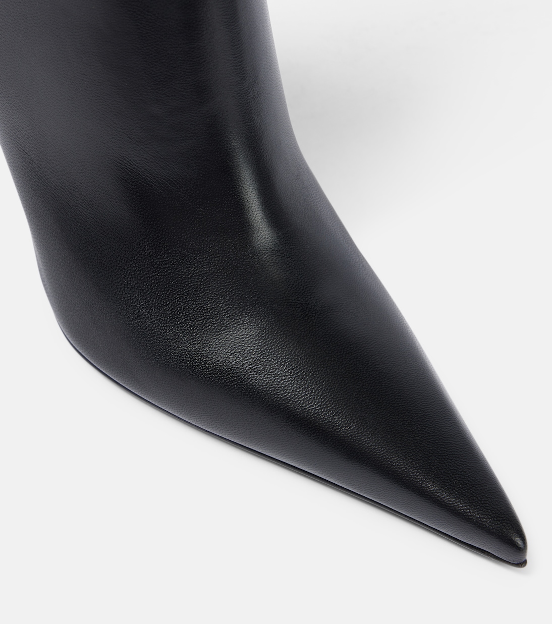 Barbara 90 leather boots | Amina Muaddi