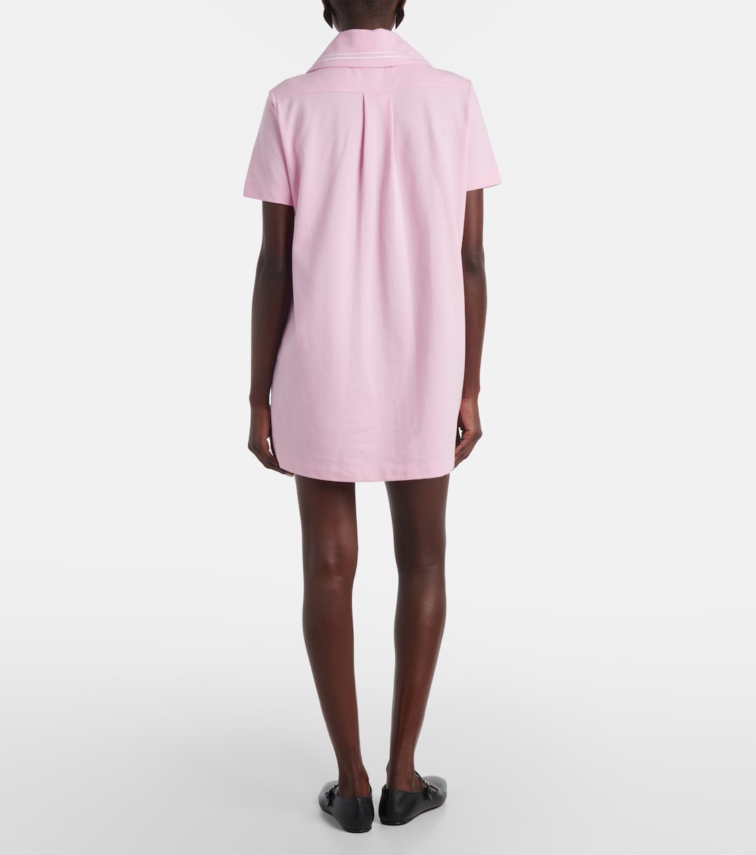 Abito polo in cotone con logo | Patou