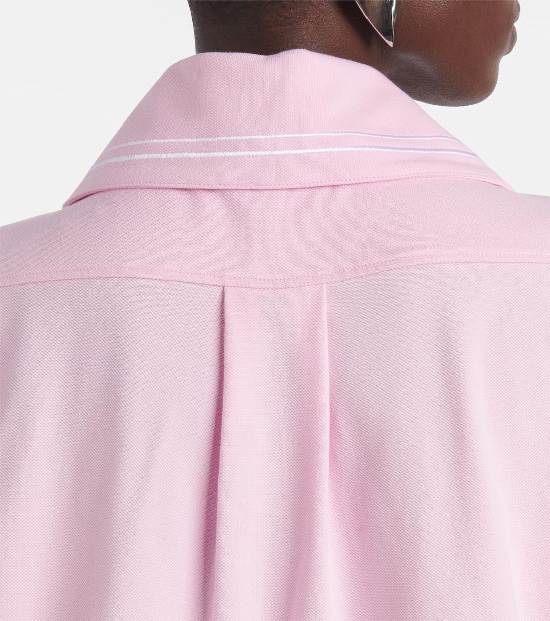 Abito polo in cotone con logo | Patou