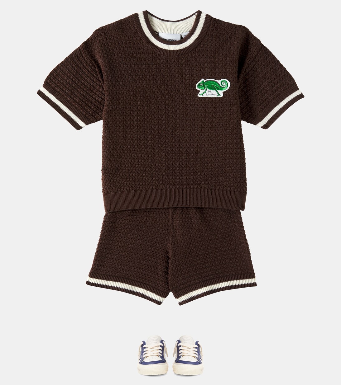 Crochet cotton shorts | Mini Rodini