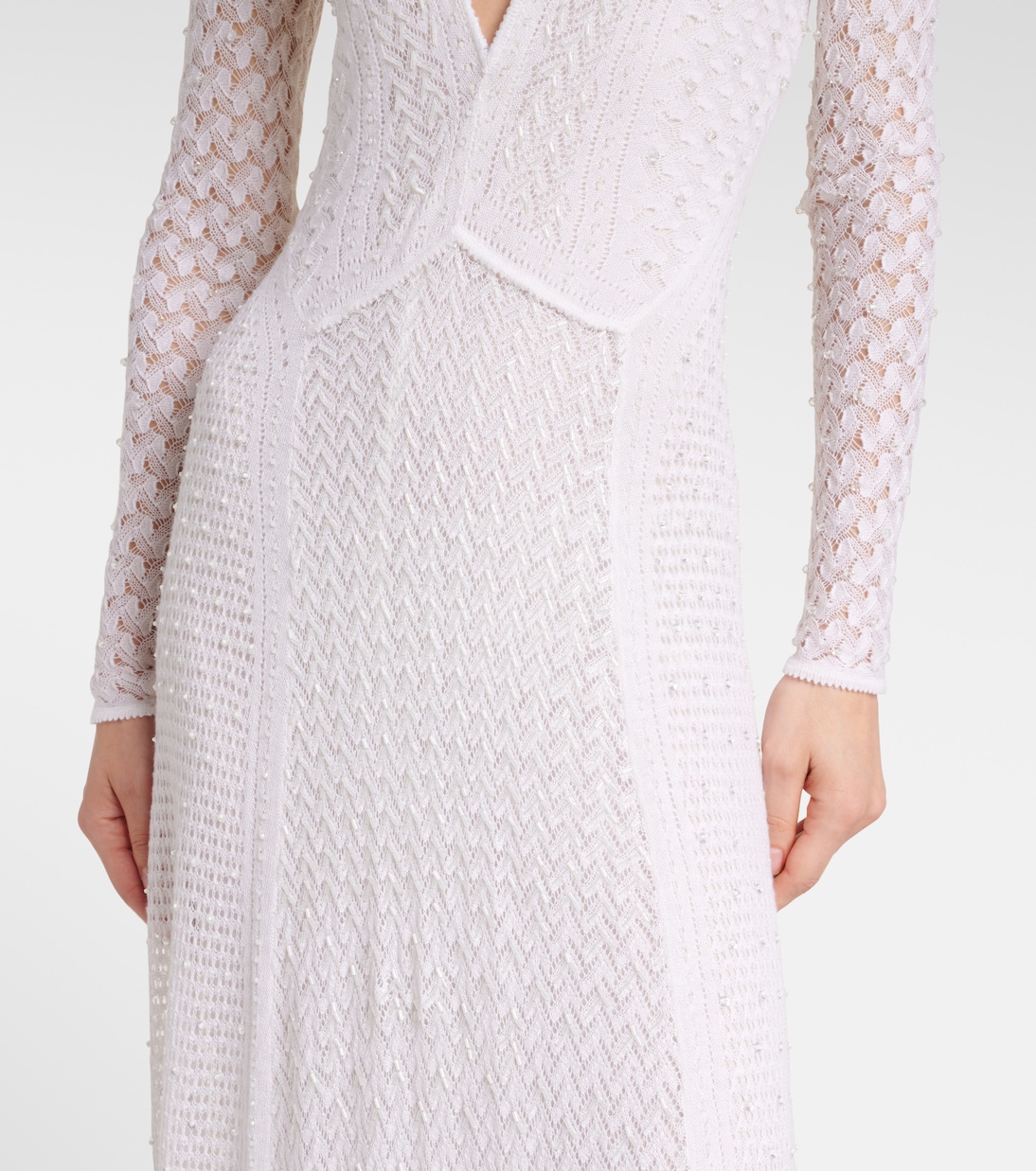 Robe aus Seide und Kaschmir | Ralph Lauren Collection