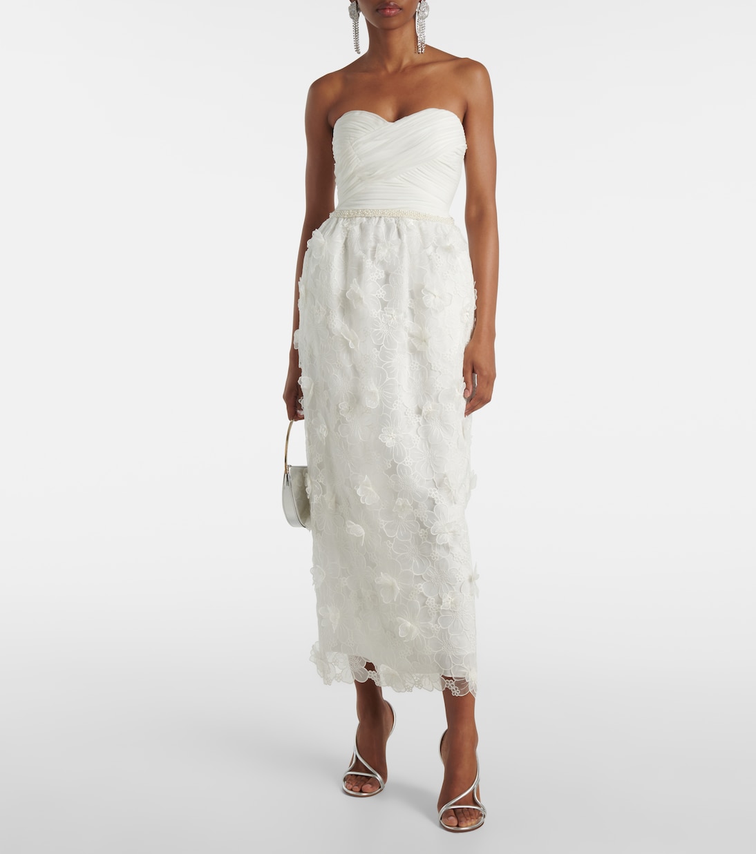 Robe de mariée à fleurs | Self-Portrait