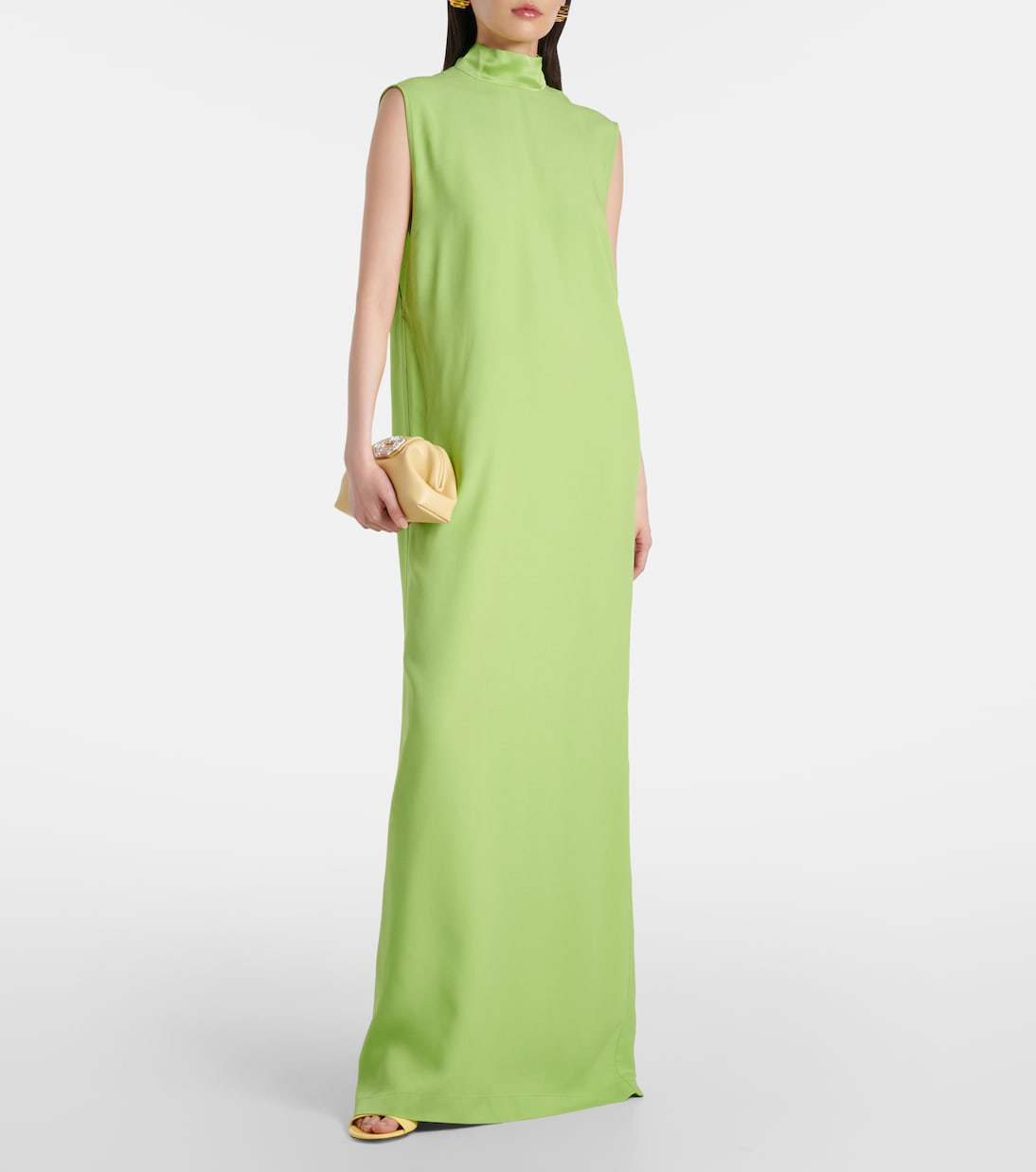 Robe longue Miami en crêpe | Taller Marmo