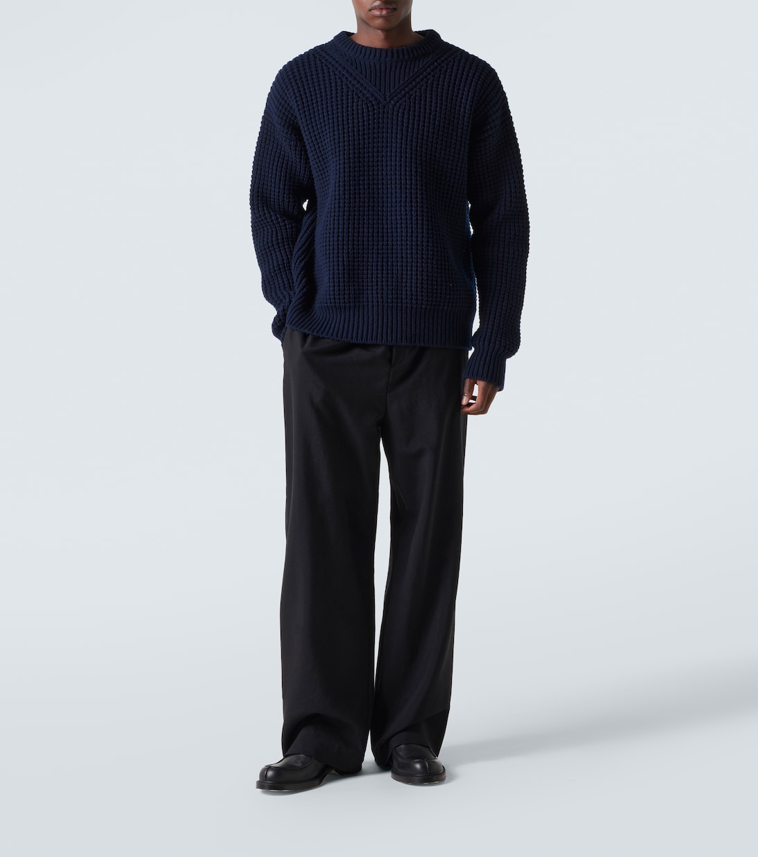 Oversized virgin wool sweater | Jil Sander