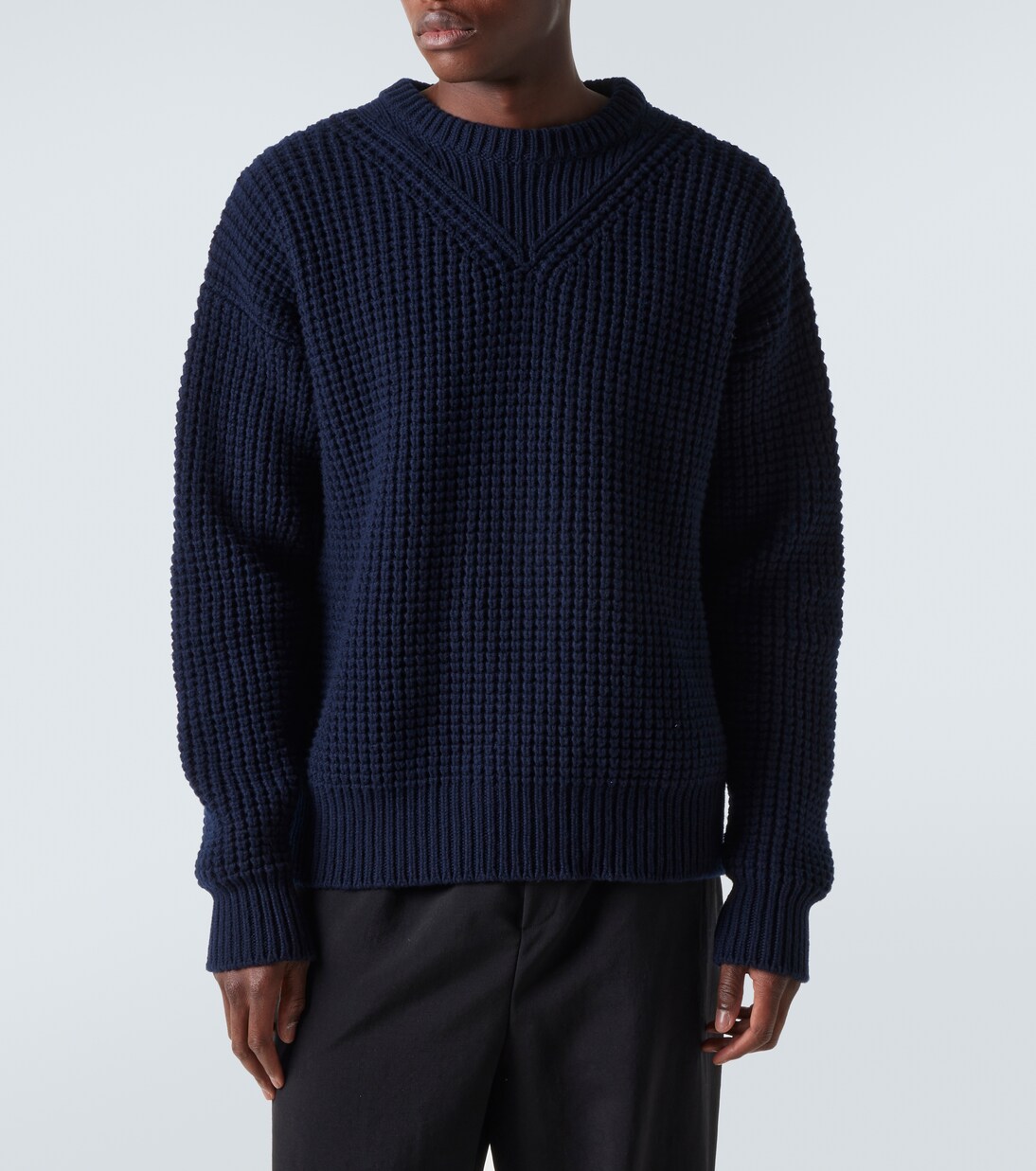 Oversized virgin wool sweater | Jil Sander