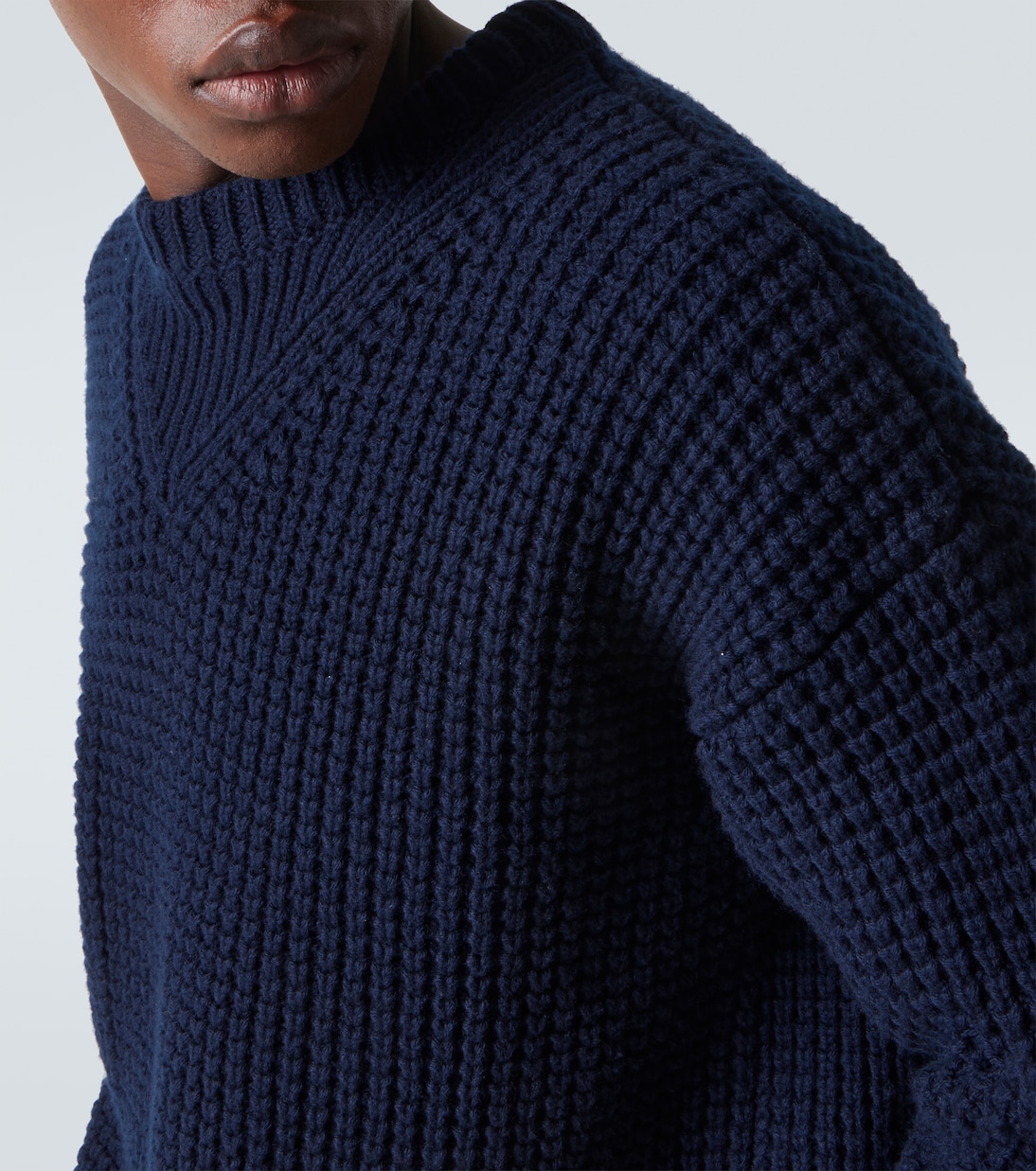 Oversized virgin wool sweater | Jil Sander