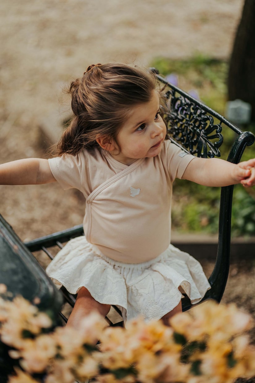 Baby Cadey cotton-blend bodysuit | Donsje