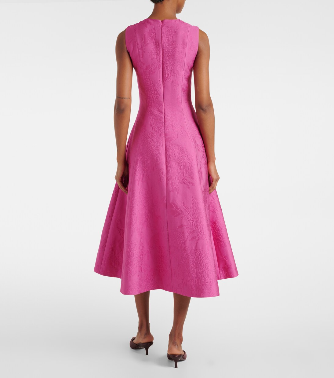 Robe midi Mara en jacquard | Emilia Wickstead