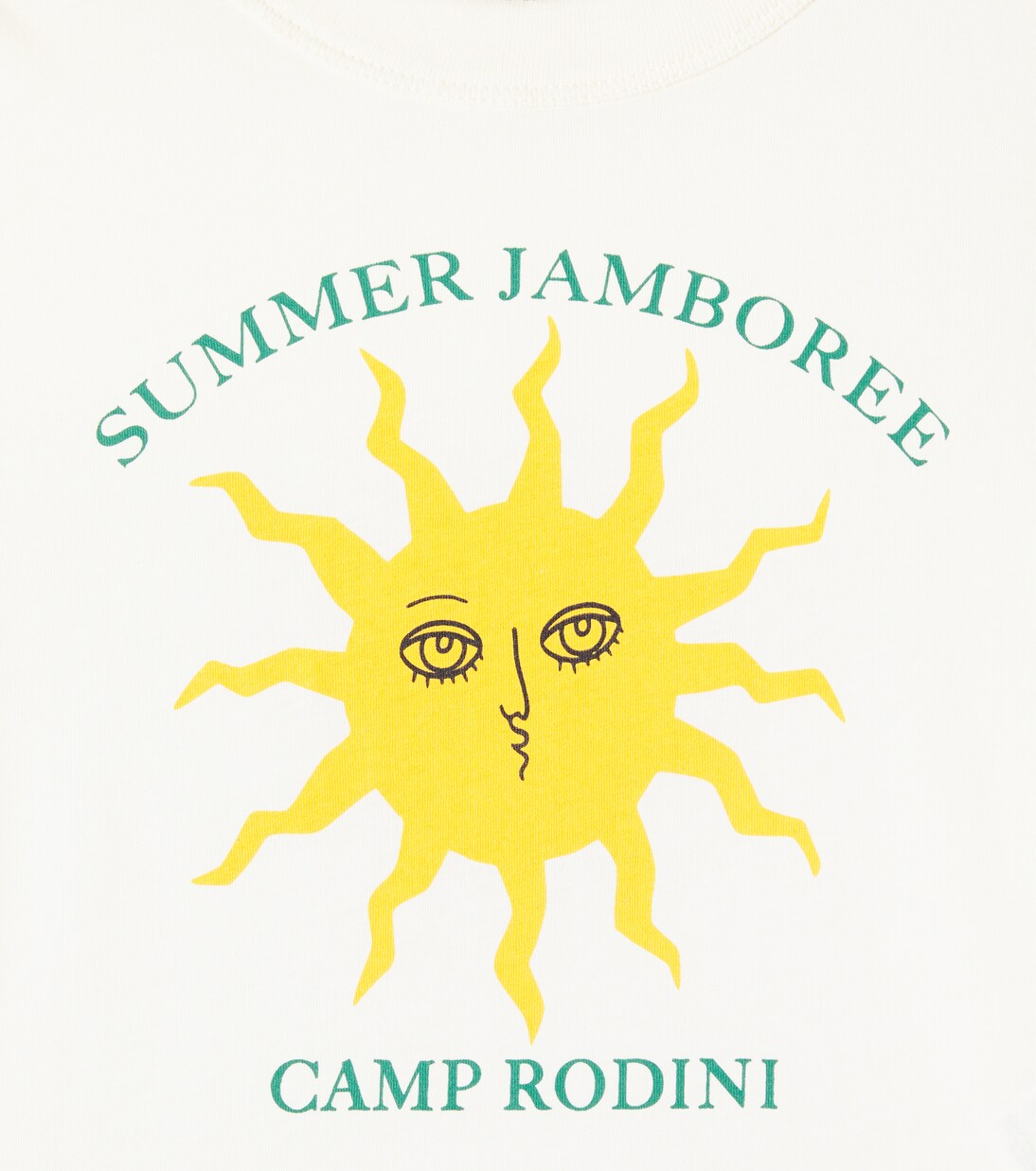 Printed cotton T-shirt | Mini Rodini