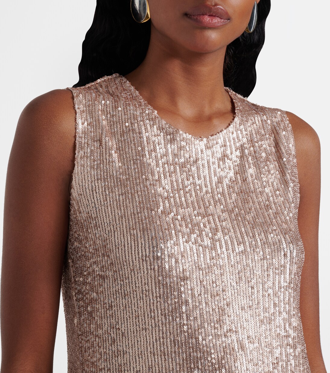 Robe à sequins | Norma Kamali