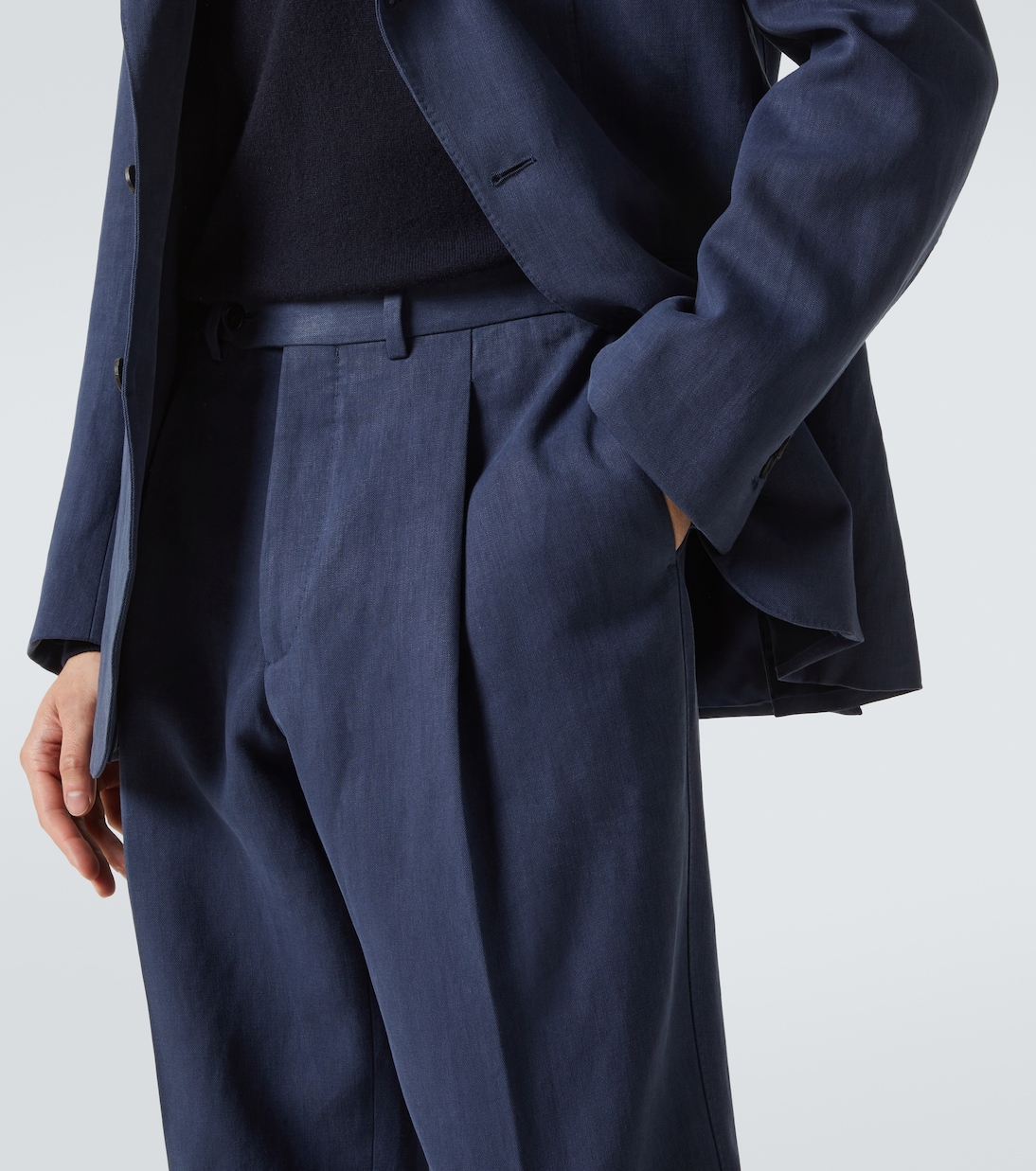 Amo linen suit pants | Saman Amel