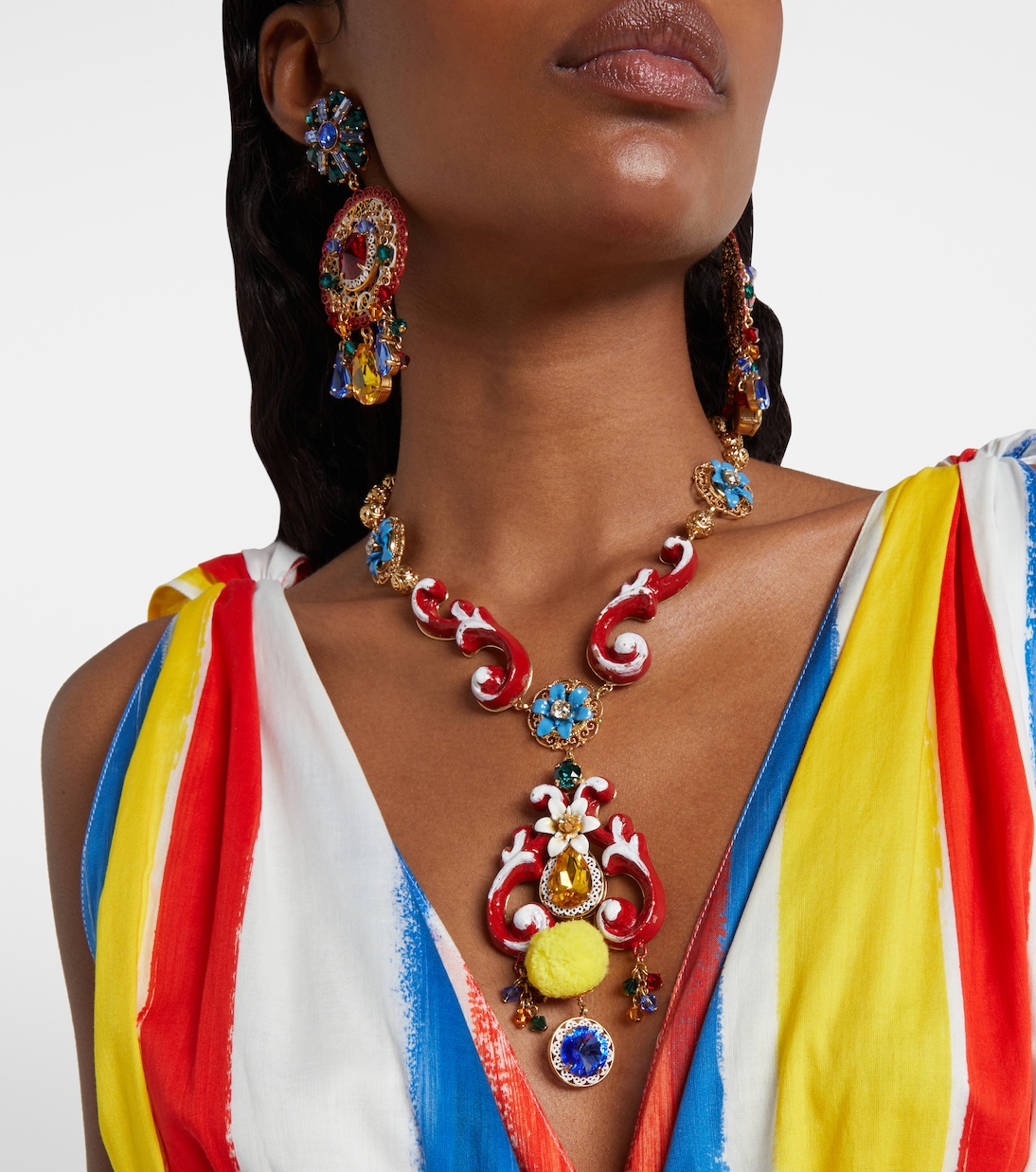 Verzierte Halskette Taormina | Dolce&Gabbana