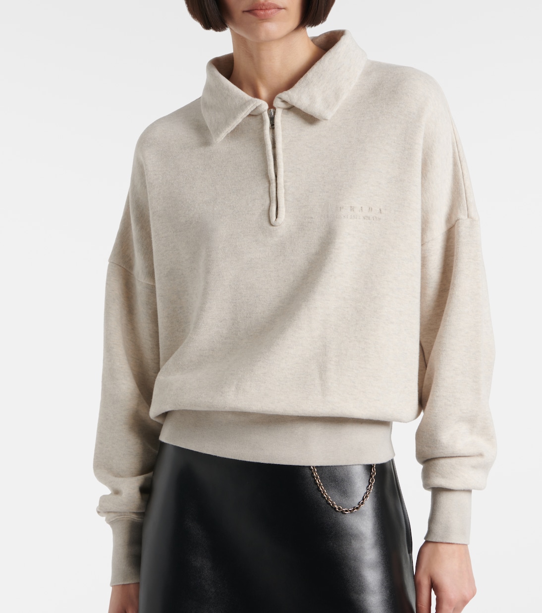 Cotton sweatshirt | Prada