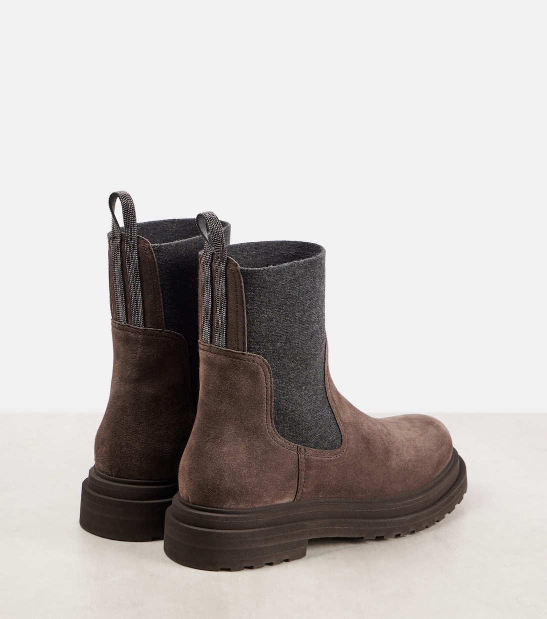 Suede ankle boots | Brunello Cucinelli