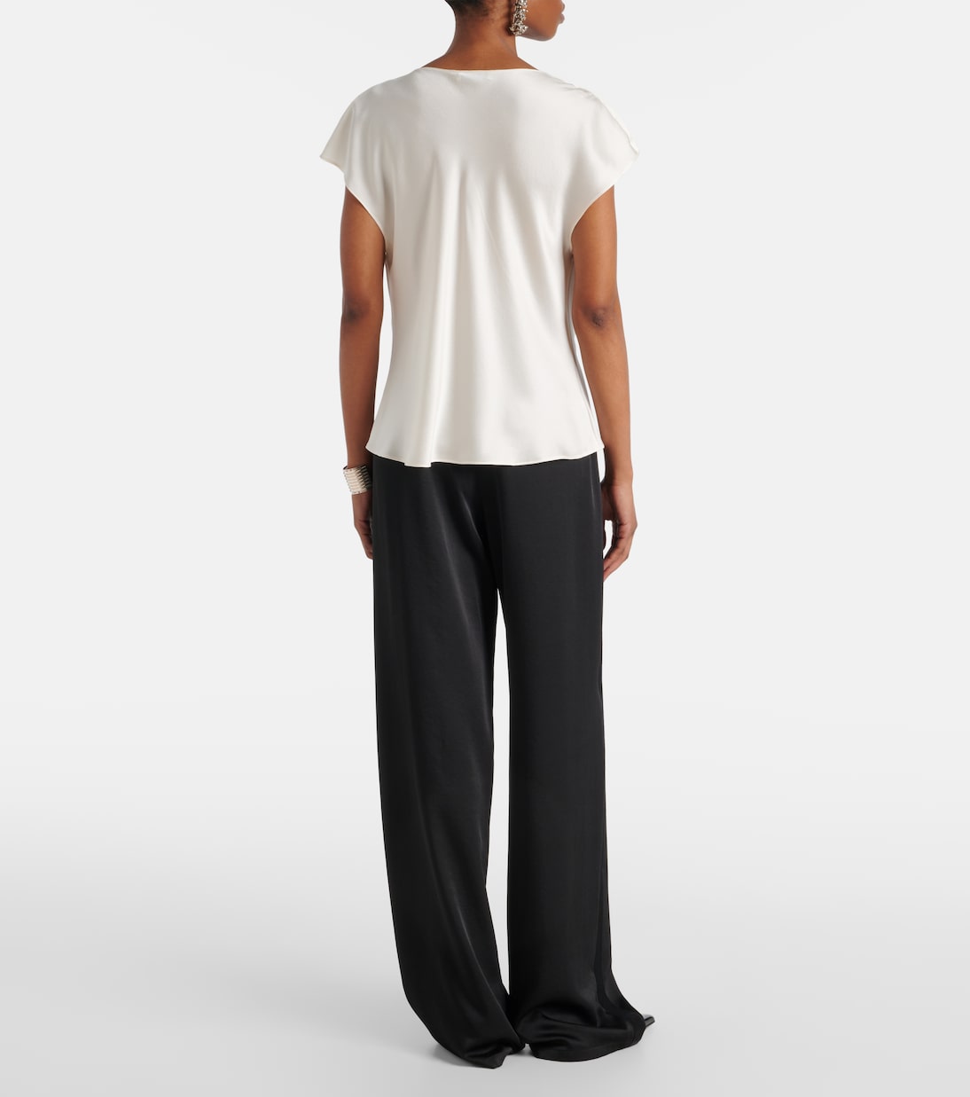 Top aus Seidensatin | Vince