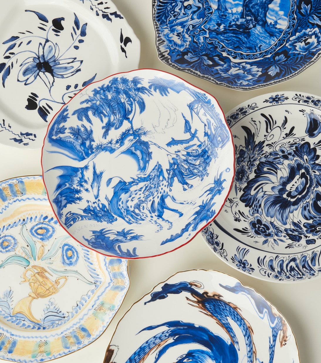 x Diesel Living Classics on Acid Imari Dragon dinner plate | Seletti