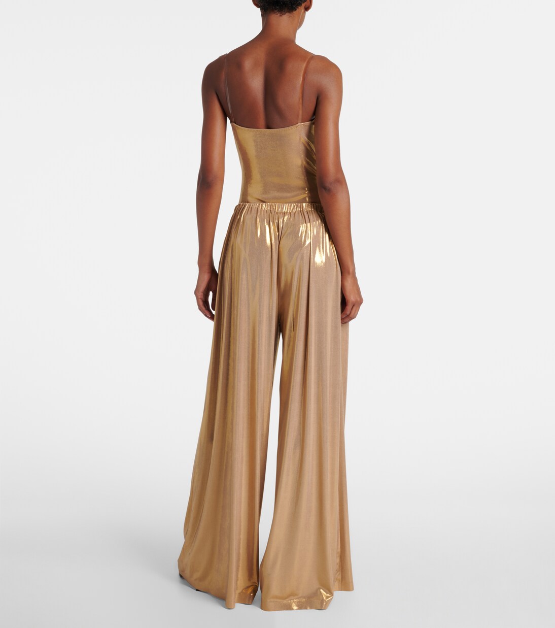 Pantalon ample à taille haute | Norma Kamali