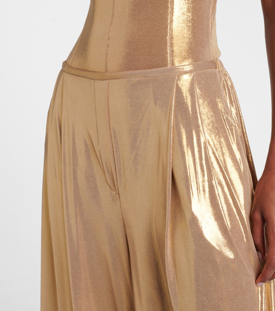 Pantalon ample à taille haute | Norma Kamali