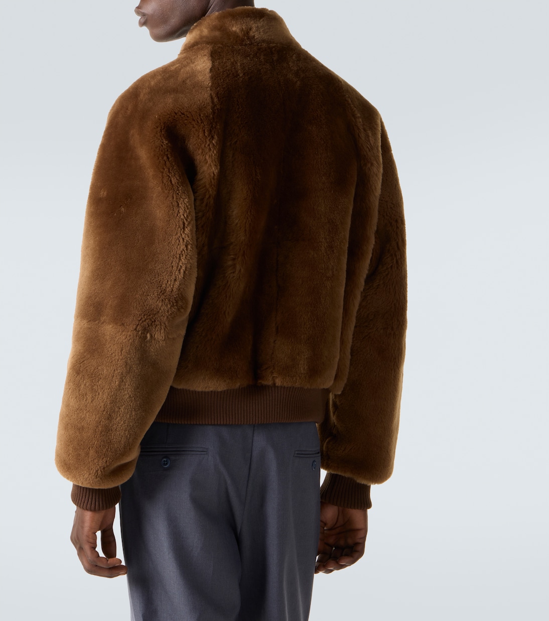 Shearling blouson jacket | Auralee