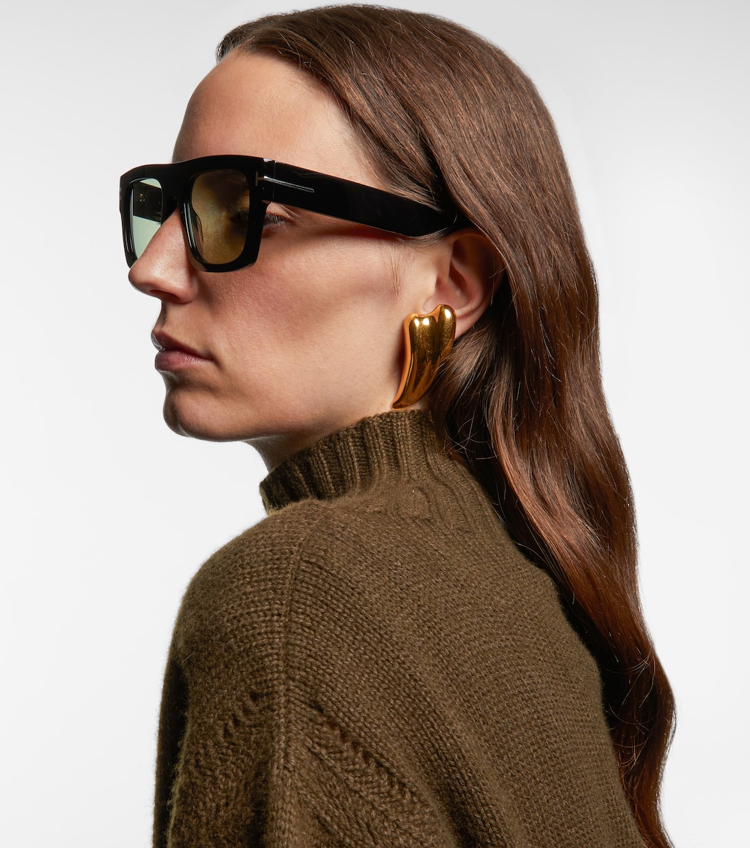 Fausto方框太阳镜 | Tom Ford