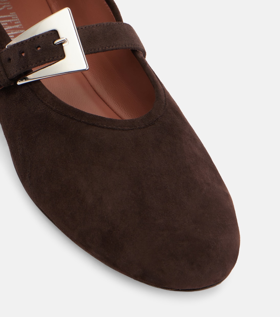 Mary-Jane-Ballerinas Sveva aus Veloursleder  | Paris Texas