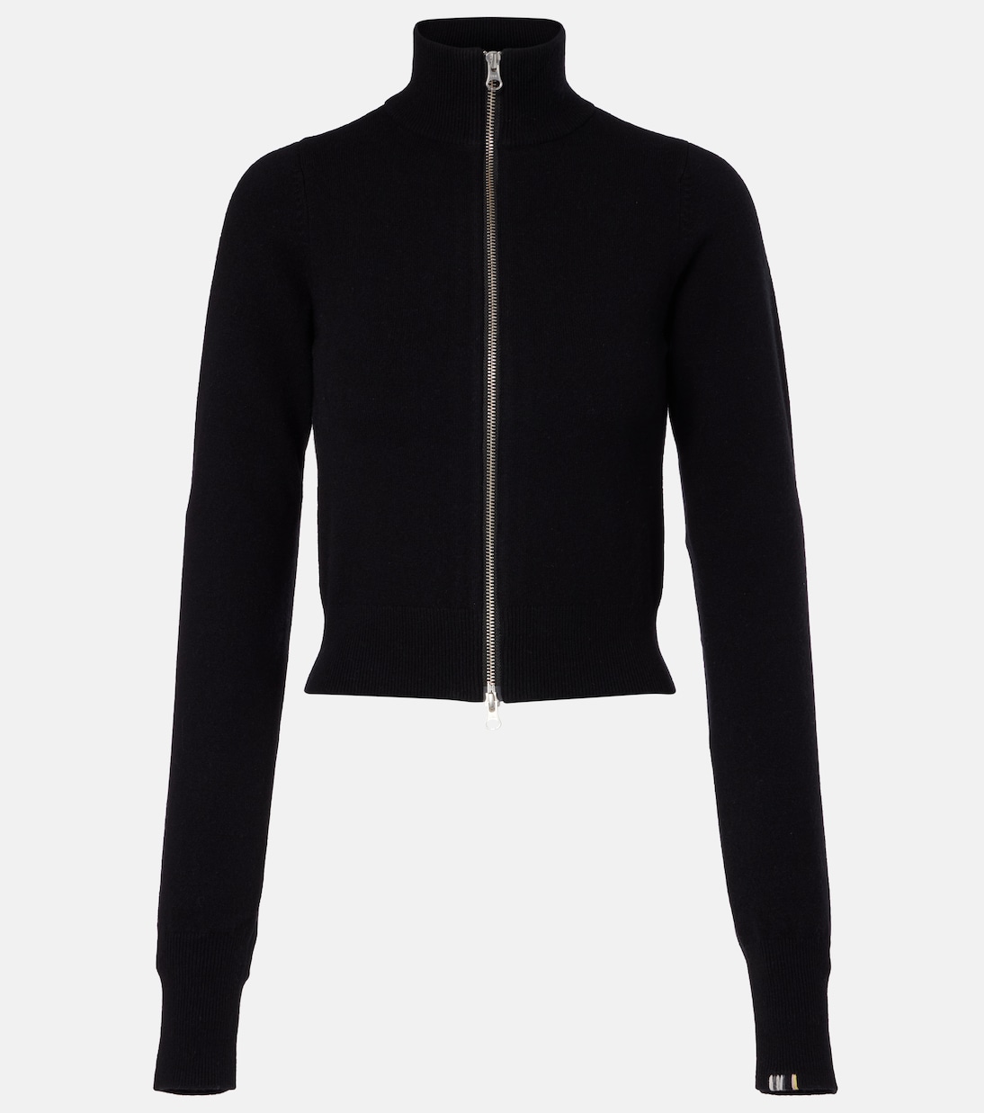 N°302 Lemon cashmere-blend zip-up jacket | Extreme Cashmere