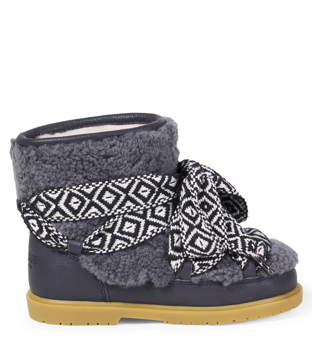 Walaya shearling-trimmed boots | Donsje