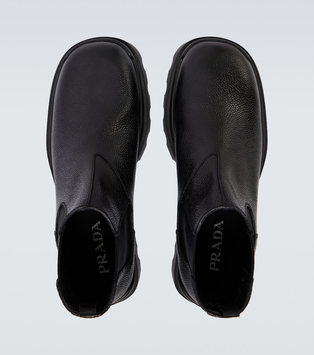 Chelsea Boots aus Leder | Prada