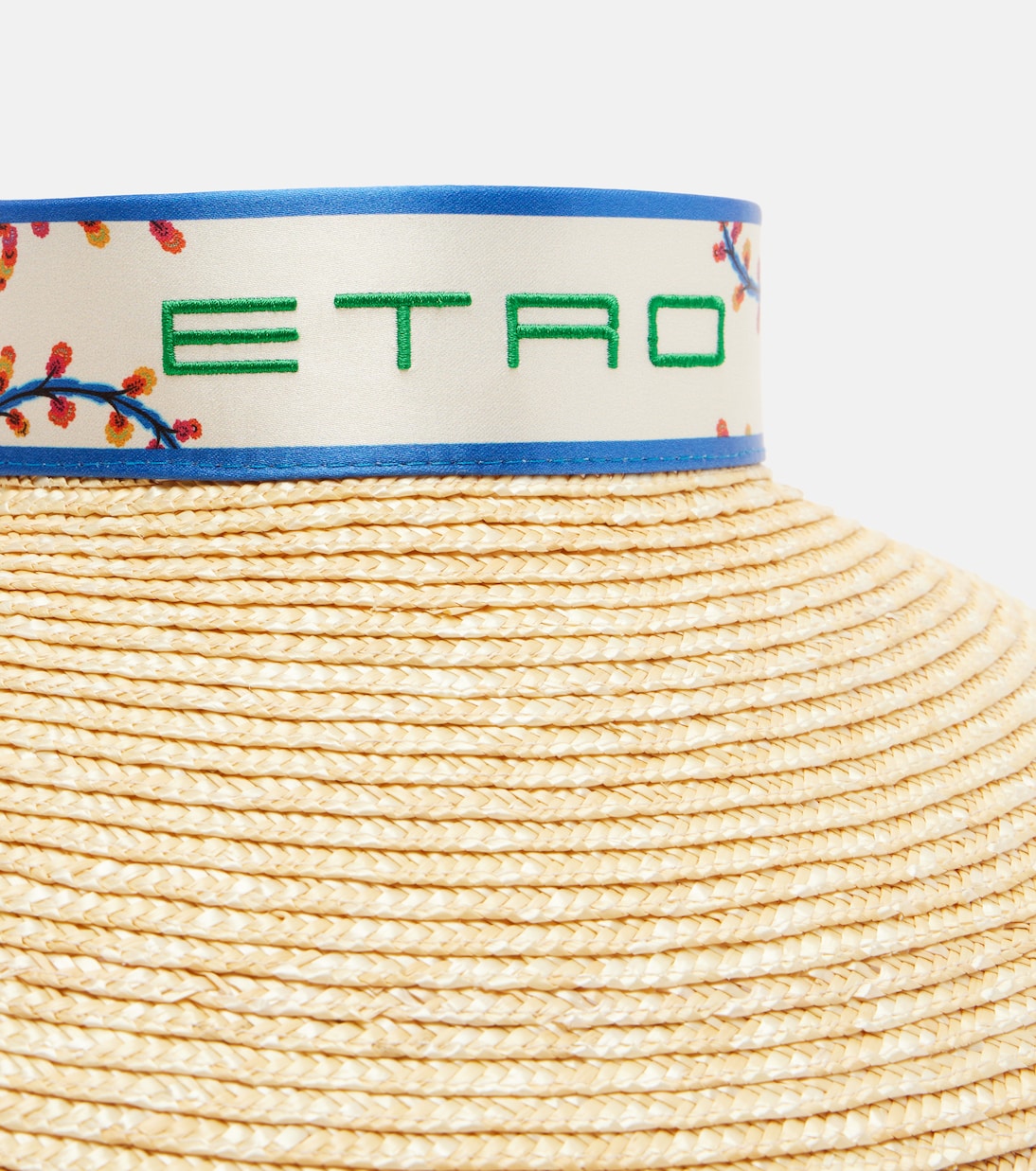 Visor aus Stroh | Etro