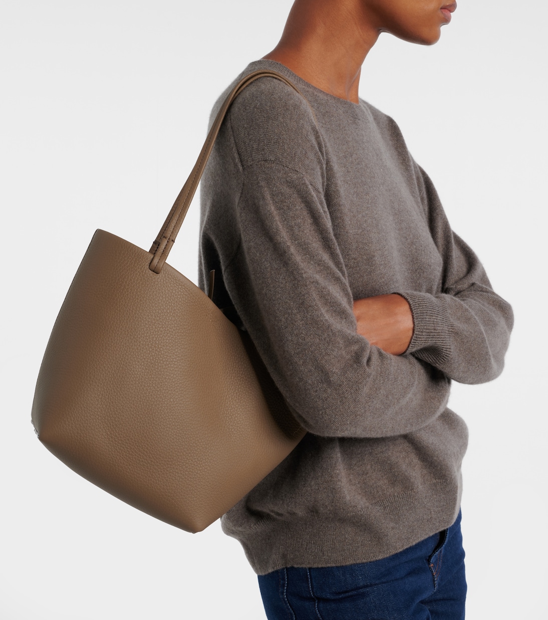 Tote Bag Park Medium aus Leder | The Row