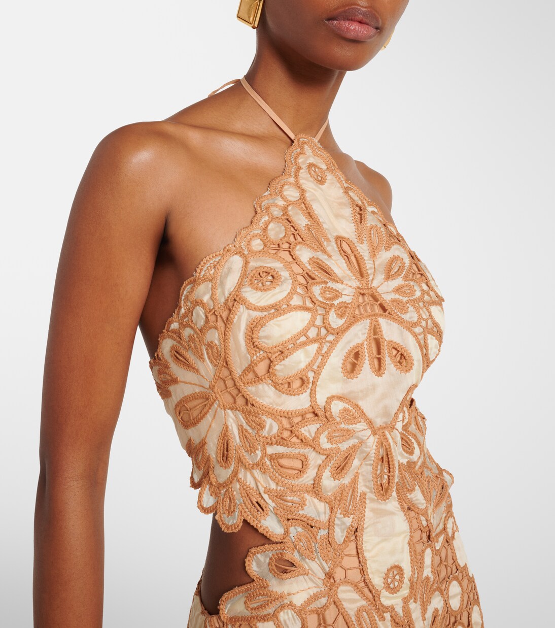 Lace guipure maxi dress | Johanna Ortiz