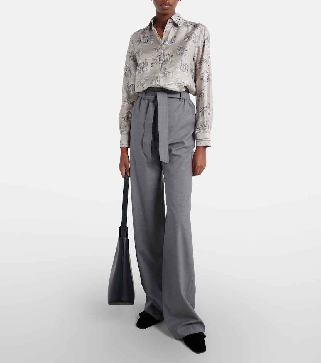 Fado printed silk shirt | Max Mara