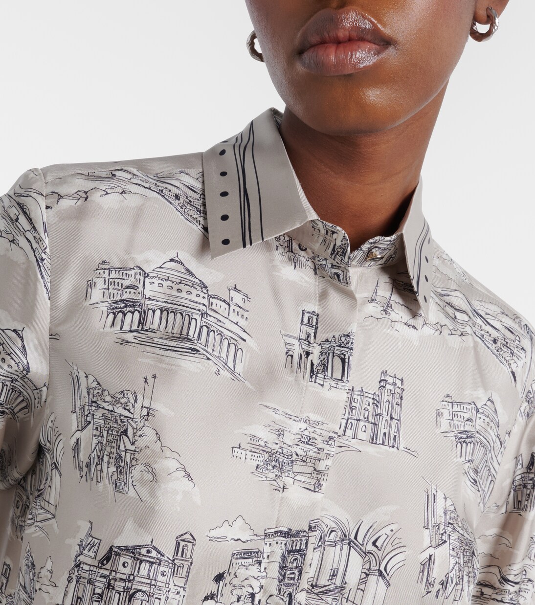 Fado printed silk shirt | Max Mara
