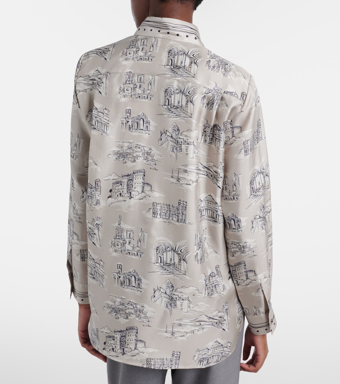 Fado printed silk shirt | Max Mara